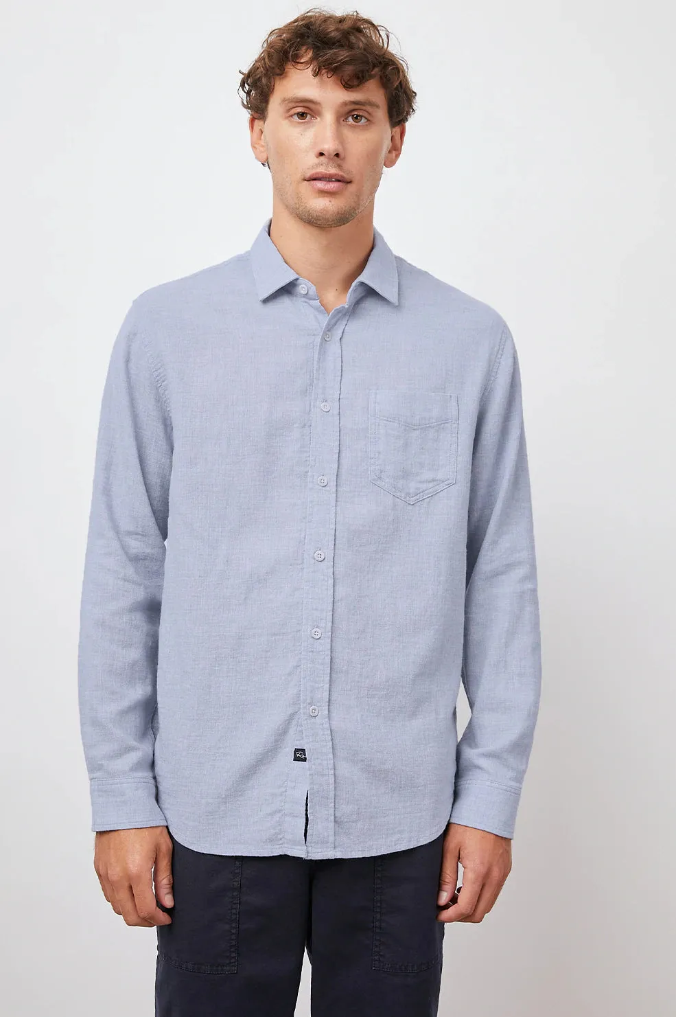 Wyatt Button Up - Blue